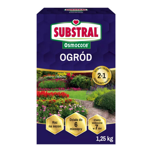 SUBSTRAL Osmocote 2w1 Ogród 1,25 kg