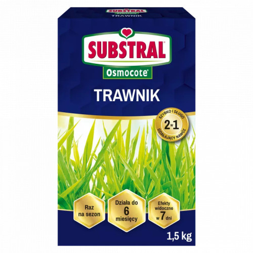 SUBSTRAL Osmocote 2w1 do Trawnika 1,5 kg