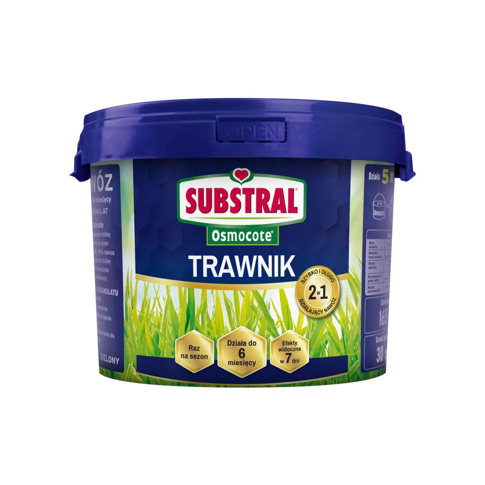 SUBSTRAL Osmocote 2w1 do Trawnika 10 kg