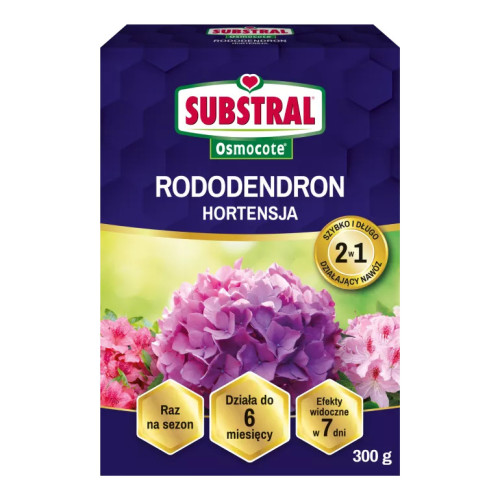 SUBSTRAL Osmocote 2w1 do Rododendronów i Hortensji 300 g