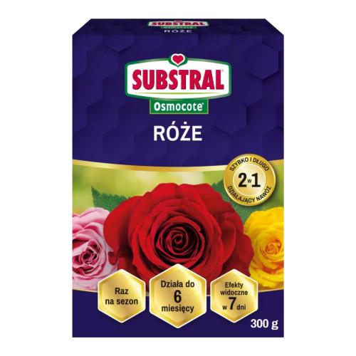 SUBSTRAL Osmocote 2w1 do Róż 300 g