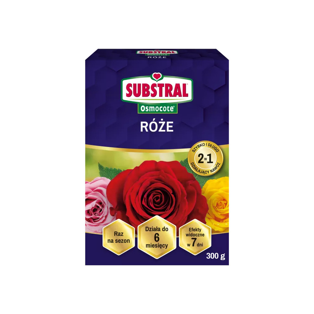 SUBSTRAL Osmocote 2w1 do Róż 300 g