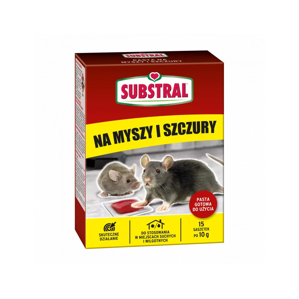 SUBSTRAL Pasta na myszy i szczury 150 g