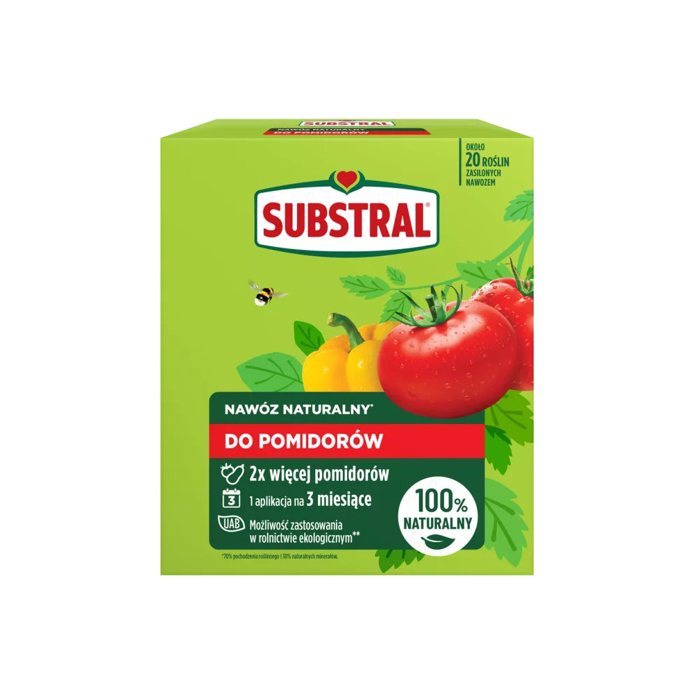 SUBSTRAL Nawóz naturalny do Pomidorów 1,2 kg