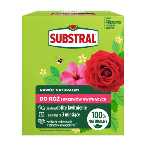 SUBSTRAL Nawóz naturalny do Róż 1,2 kg