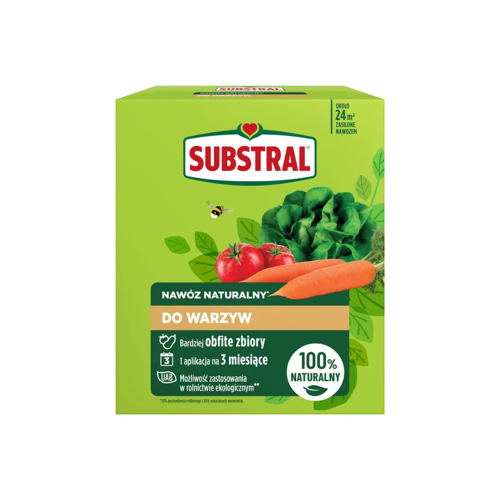 SUBSTRAL Nawóz naturalny do Warzyw  1,2 kg