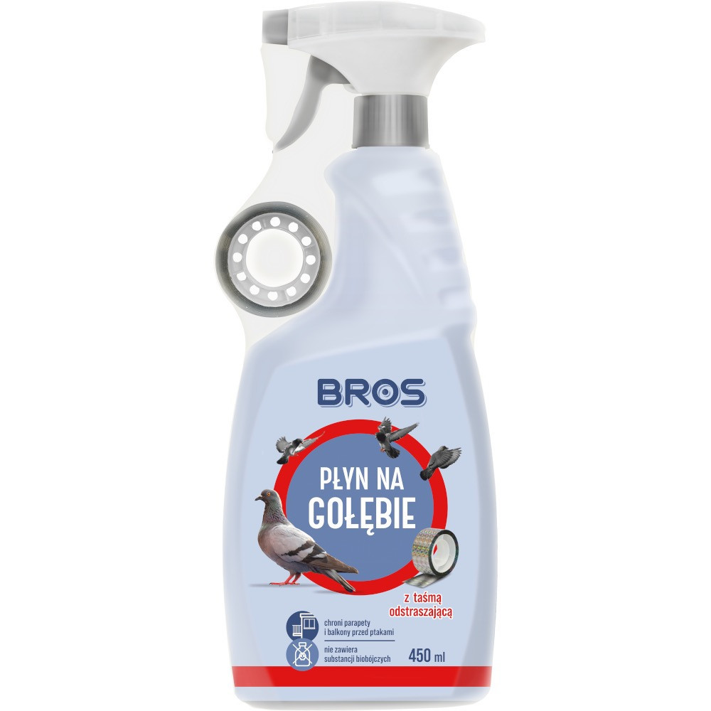 Płyn na gołębie z taśmą odstraszającą 450 ml