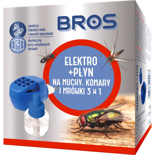 ELEKTRO + PŁYN NA MUCHY, KOMARY I MRÓWKI